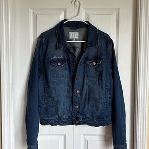 Denim “hello sunshine” jean jacket